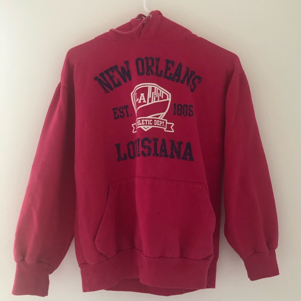Pink Louisiana sweatshirt